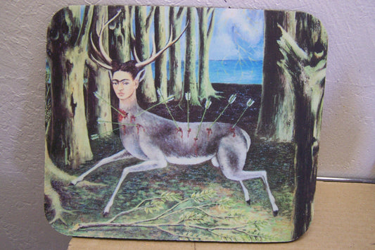 Mousepad - Frida Kahlo, La Venadita, The Wounded Deer