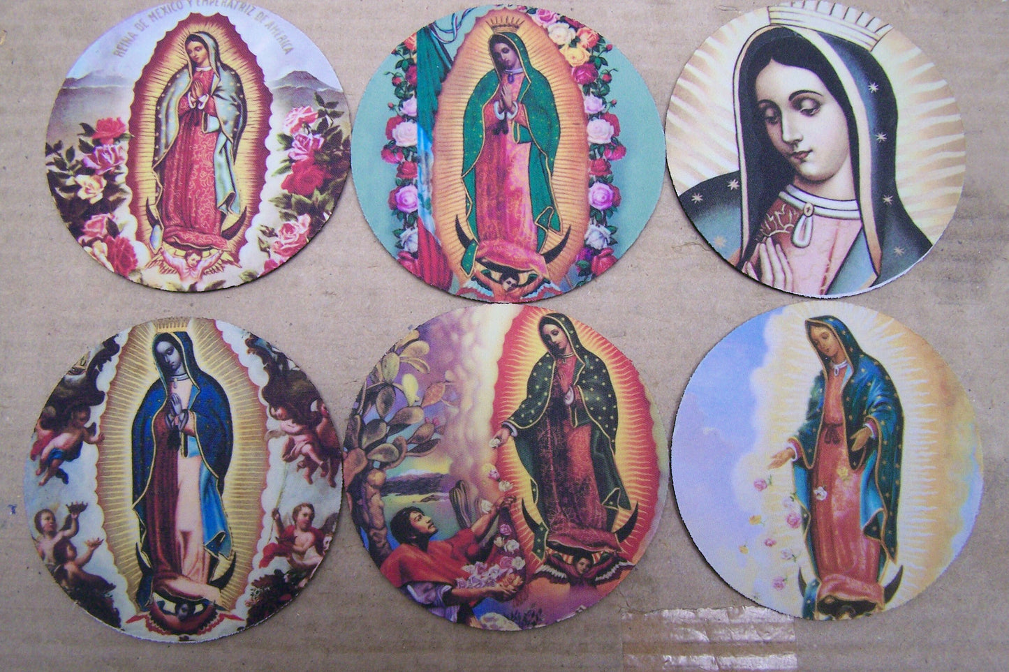 Coasters Set - Virgin of Guadalupe