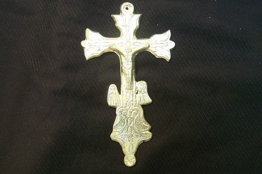 Pot Metal Roman Cross - Mexico