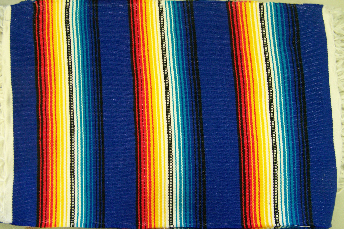 4 Serape/Sarape Placemats - Blue, Multicolored