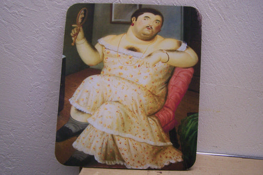 Mousepad - Botero Transgender/Cross-Dresser - Gay Interest