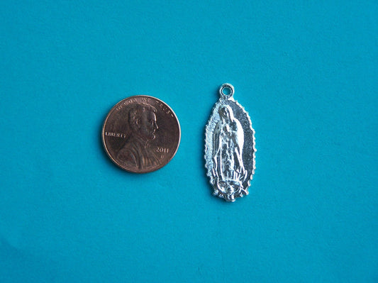 Milagro Lot - Lot of 25 Standard Virgin of Guadalupe Milagros - Mexico