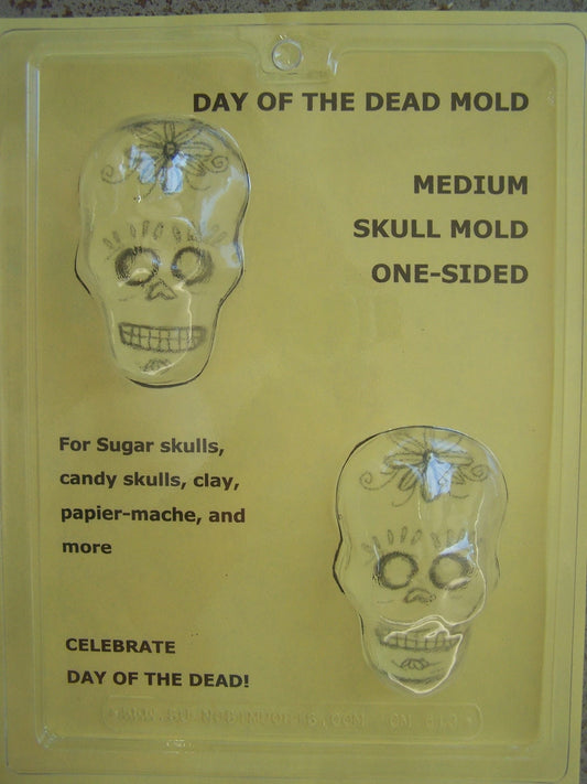 Medium Sugar Skull Mold - Day of the Dead