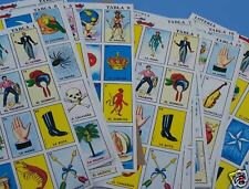 One Board from the Traditional Mexican Loteria Game - Mexico