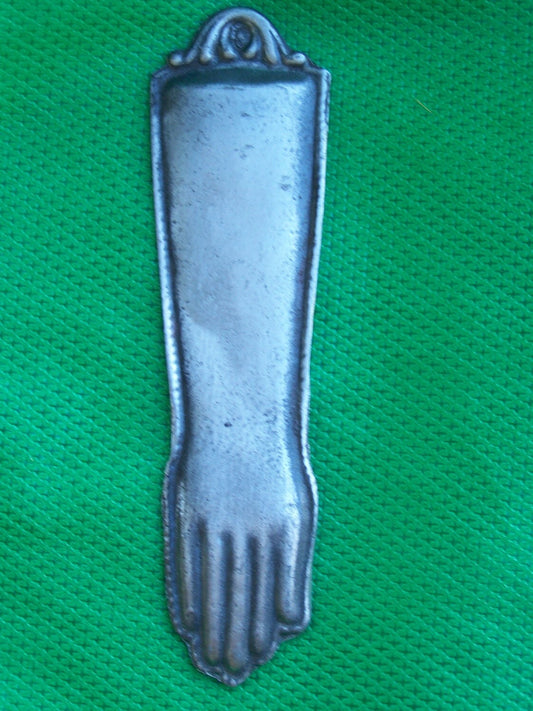 Large Tin/Silver Arm Milagro Ex Voto