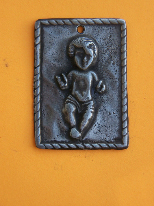 Tin/Silver Baby/Pregnancy/Fertility Milagro Ex Voto